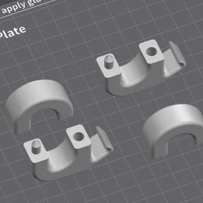 Móc treo áo cho Dacia Sandero III (Coat hook / Kleiderhaken)
