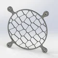 Lưới bảo vệ quạt 120 Voronoi không giảm lưu lượng gió - Thumbnail 1