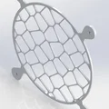 Lưới bảo vệ quạt 120 Voronoi không giảm lưu lượng gió - Thumbnail 2