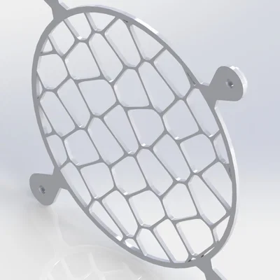 Lưới bảo vệ quạt 120 Voronoi không giảm lưu lượng gió