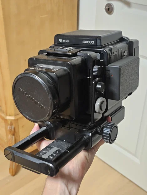 Hộp pin thay thế Fuji GX680 USB-C: 2x 18650 kèm BMS - Image 1