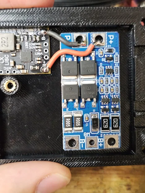 Hộp pin thay thế Fuji GX680 USB-C: 2x 18650 kèm BMS - Image 7