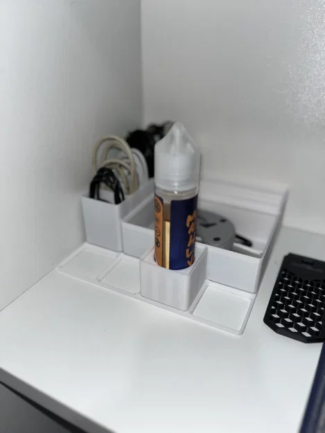 Khay Gridfinity đựng chai vape 100ml/32mm (1x1 5u) - Image 3