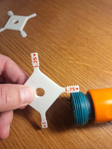 Thước đo bước ren (Thread Pitch Gauge) – Nozzle 0.2mm - Image 4