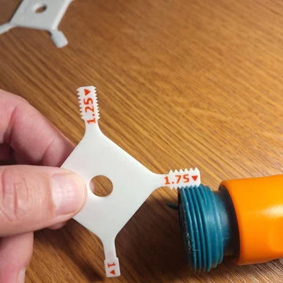 Thước đo bước ren (Thread Pitch Gauge) – Nozzle 0.2mm