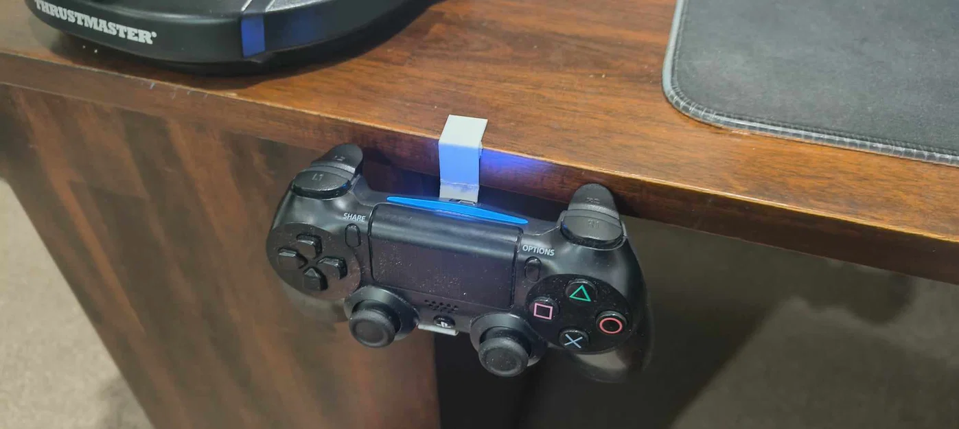 Kệ để tay cầm PS4 gắn mép bàn (Ps4 controller desk stand) - Image 3