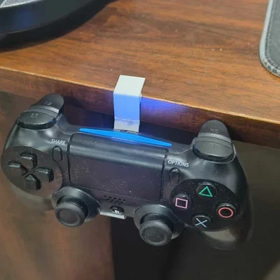 Kệ để tay cầm PS4 gắn mép bàn (Ps4 controller desk stand)