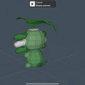 Mô hình Axolotl phong cách thực vật (Plant Axolotl Figurine) độc đáo - Thumbnail 2