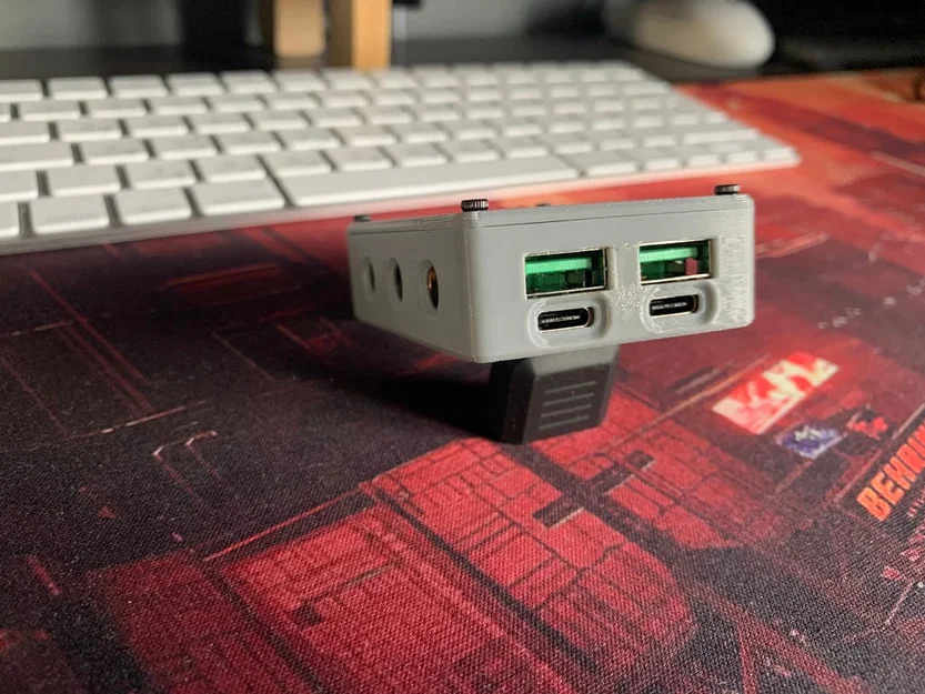 Vỏ hộp in 3D cho mạch sạc nhanh SW3518 với jack XT60 - Image 1