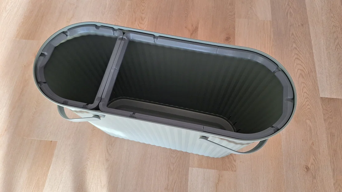 IKEA DAMMÄNG - ngăn chia thùng rác và kẹp giữ túi - Image 4