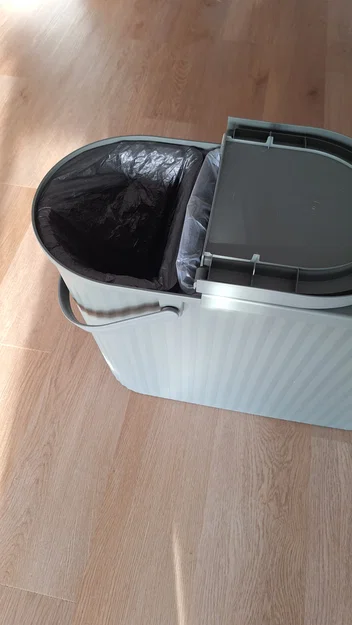 IKEA DAMMÄNG - ngăn chia thùng rác và kẹp giữ túi - Image 5