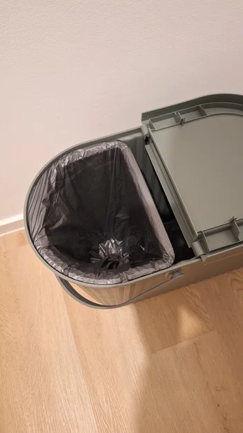 IKEA DAMMÄNG - ngăn chia thùng rác và kẹp giữ túi - Image 6