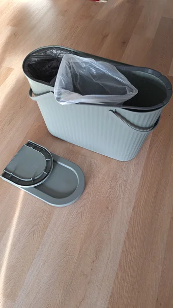 IKEA DAMMÄNG - ngăn chia thùng rác và kẹp giữ túi - Image 7