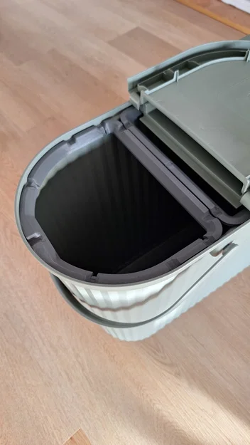IKEA DAMMÄNG - ngăn chia thùng rác và kẹp giữ túi - Image 8