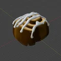Keycap Designer Cinnamon Roll cho Cherry MX - Thumbnail 1