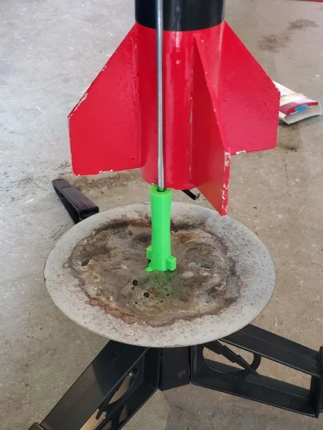 Phụ kiện đỡ tấm chắn nhiệt cho bệ phóng tên lửa mô hình Estes - Image 2
