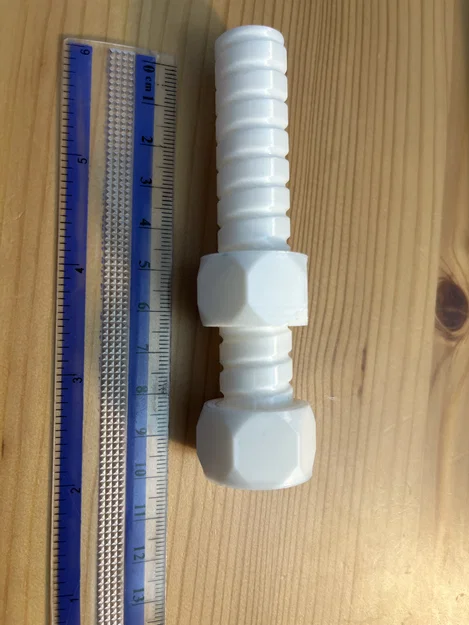 Bộ bu lông và đai ốc 3D (Bolt + Nut) - Linh kiện lắp ráp hữu ích - Image 1
