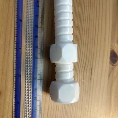 Bộ bu lông và đai ốc 3D (Bolt + Nut) - Linh kiện lắp ráp hữu ích