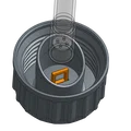 Nắp Debowler ren GL45 (Debowler Lid with GL45 thread) - Thumbnail 3