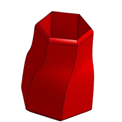 Lọ hoa trang trí Stylish OMD Vase 1.0 - Mẫu in 3D hiện đại