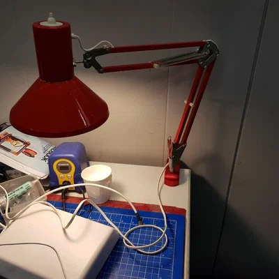 Kẹp bàn chịu lực cho đèn để bàn (Heavy Duty Lamp Clamp)