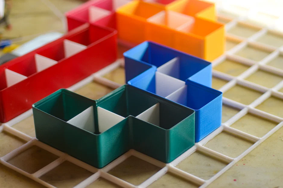 Khay Đựng Linh Kiện Phong Cách Tetris Tương Thích Hệ Gridfinity - Image 1