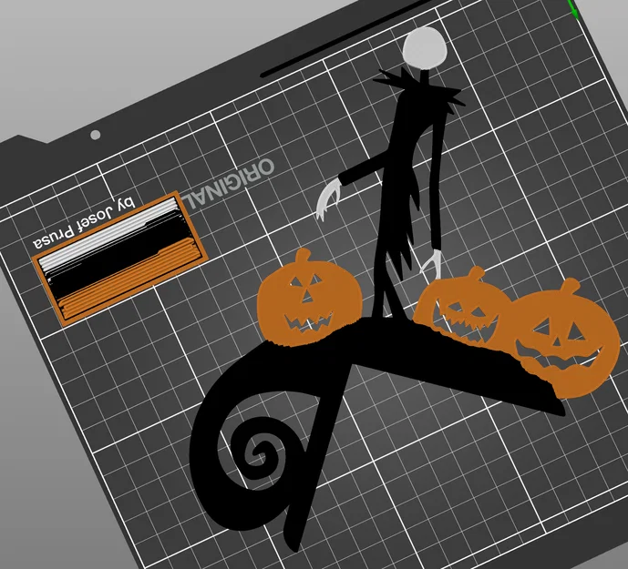 Jack Skellington trang trí công tắc điện - Mô hình 3D Halloween - Image 2