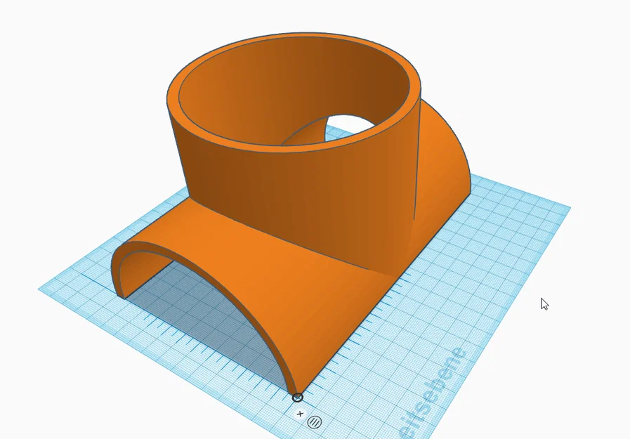 Khớp nối chữ T 110mm cho ống nhựa thoát nước KG - In 3D tiện lợi - Image 1