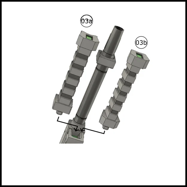 1/144 GR-W01 120mm Graze Rifle (Súng trường Graze 120mm) - Image 7
