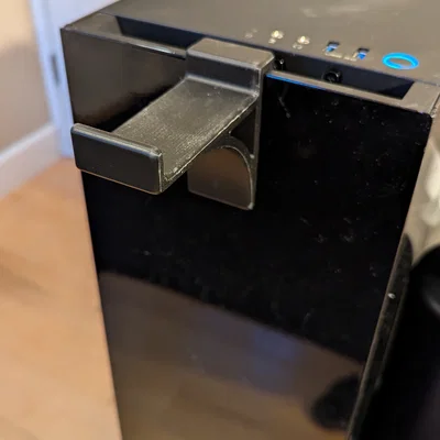 Móc treo tai nghe in 3D chuyên dụng cho vỏ máy tính NZXT S340