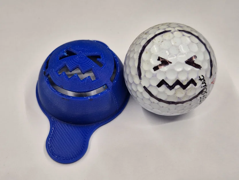 Khuôn in hình Emoji độc đáo cho bóng golf - Tự làm tại nhà - Image 1