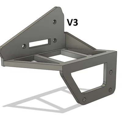 Adapter dời vị trí màn hình Ender 3 V3 KE lên thân máy
