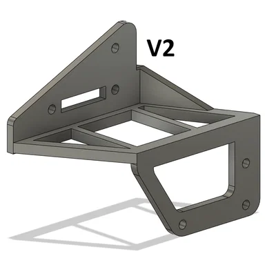 Adapter dời vị trí màn hình Ender 3 V3 KE lên thân máy