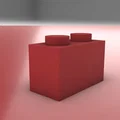 Mô hình gạch lắp ráp LEGO Brick 1x2 (File in 3D tiêu chuẩn) - Thumbnail 1