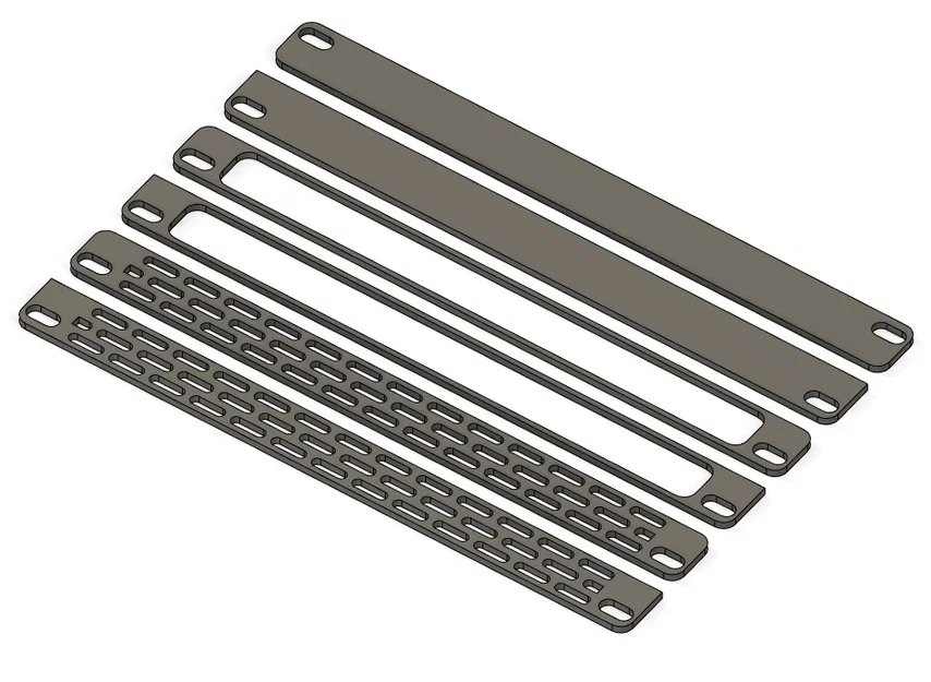 Tấm Che Rack 10-inch 1/2U (10-inch 1/2U Rack Mount Blanks) - Image 1