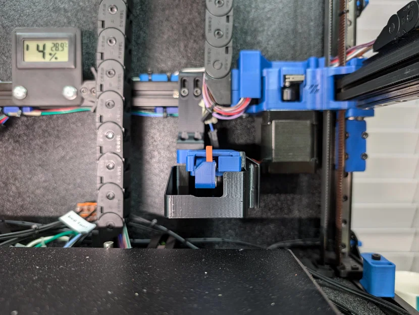 Voron 2.4 Nozzle Wiper: Gắn Gantry hoặc Bed, Tương thích Beacon - Image 3
