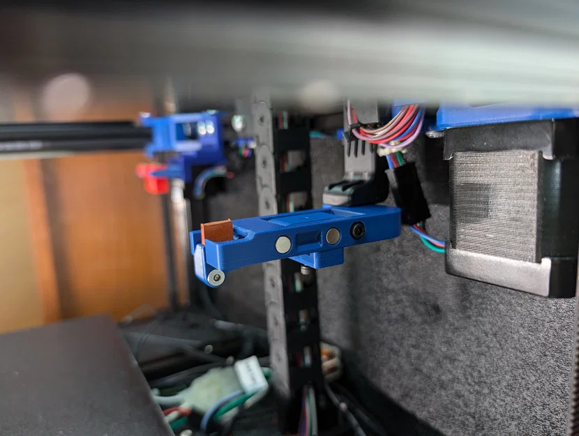 Voron 2.4 Nozzle Wiper: Gắn Gantry hoặc Bed, Tương thích Beacon - Image 4
