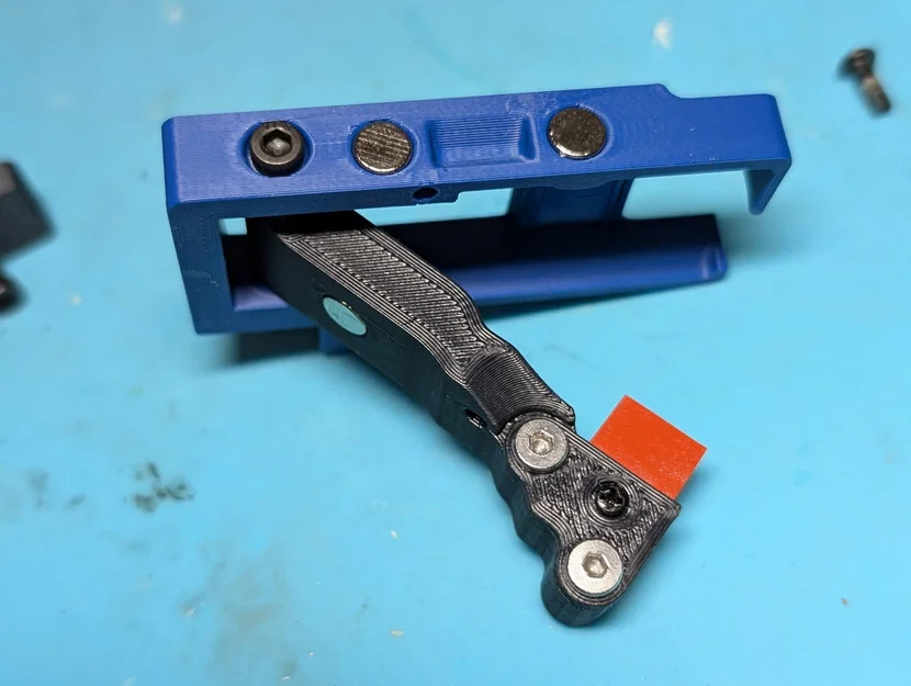 Voron 2.4 Nozzle Wiper: Gắn Gantry hoặc Bed, Tương thích Beacon - Image 6