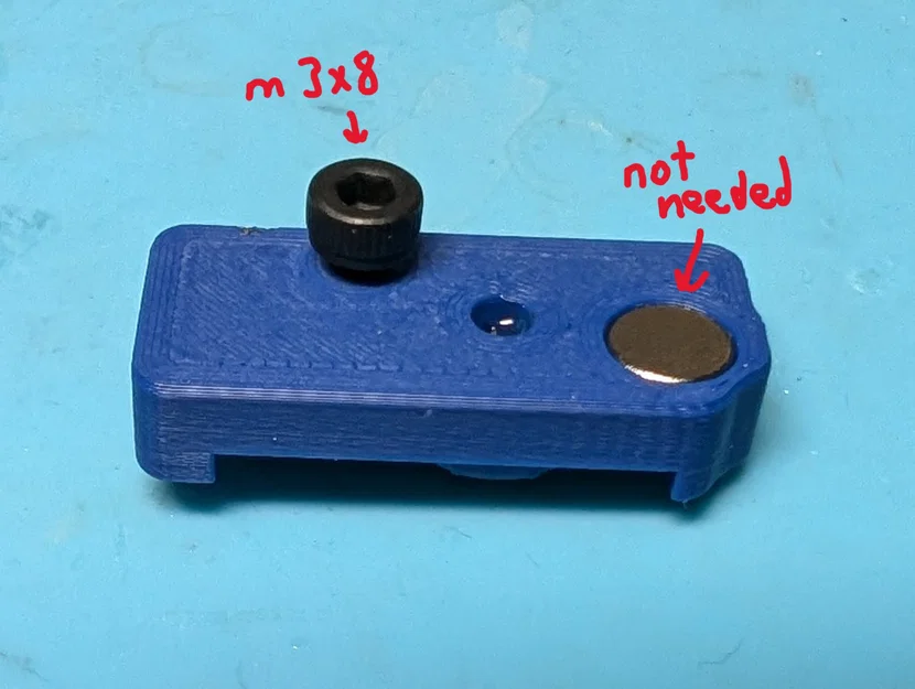 Voron 2.4 Nozzle Wiper: Gắn Gantry hoặc Bed, Tương thích Beacon - Image 7