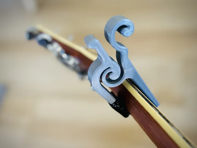 Bộ đệm lót cải tiến cho capo đàn guitar từ LoboCNC - Image 1