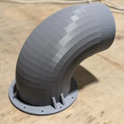 Đầu nối hút khói Mimaki 100mm (Mimaki fume extraction 100mm fitting)