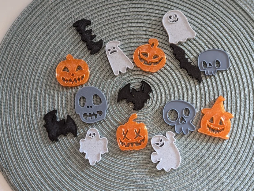 Bộ Khuôn Dấu Đất Nặn Halloween: Đồ Chơi Sáng Tạo Cho Bé - Image 2