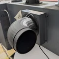 Đầu nối hút khói Mimaki 100mm V3 (Mimaki fume extraction fitting 100mm V3) - Thumbnail 1