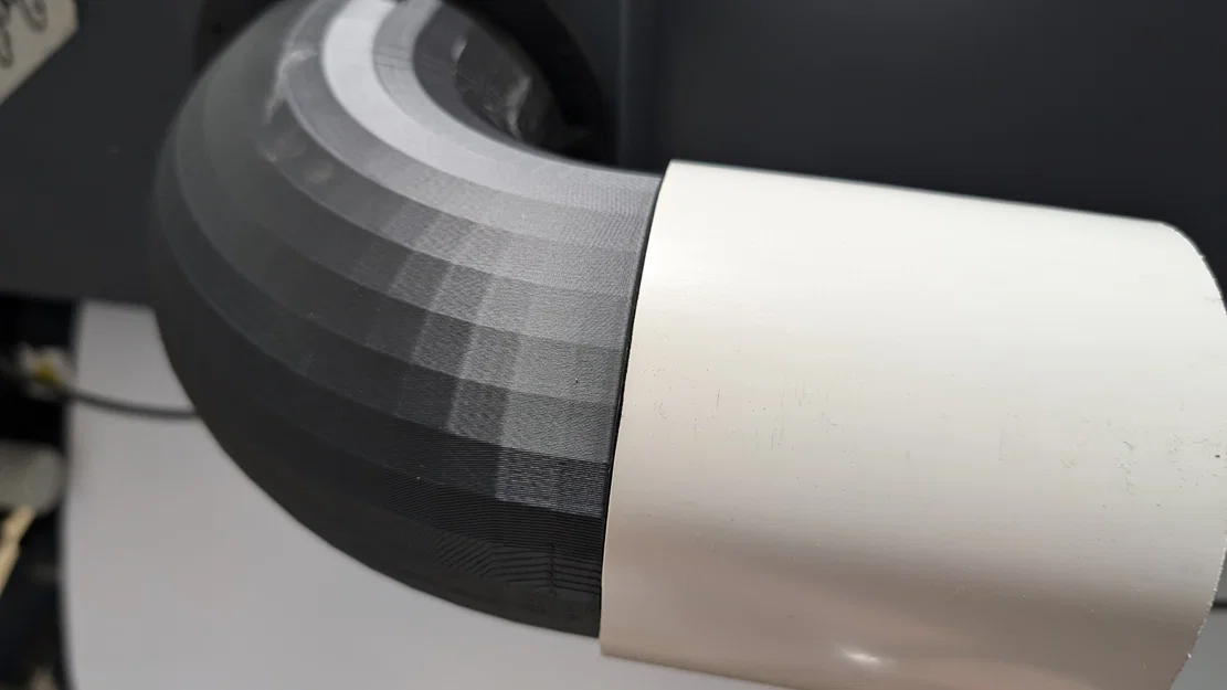 Đầu nối hút khói Mimaki 100mm V3 (Mimaki fume extraction fitting 100mm V3) - Image 3