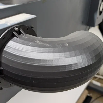 Đầu nối hút khói Mimaki 100mm V3 (Mimaki fume extraction fitting 100mm V3)