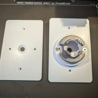 Ubiquiti Unifi: Wall Plate Single Gang gắn camera G5/G4/G3 Bullet có weep holes