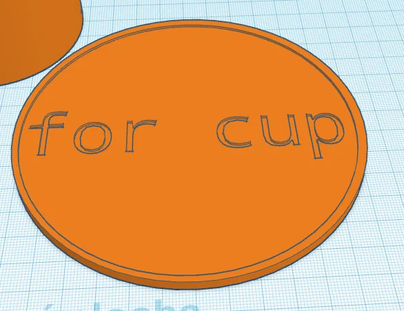Mẫu đĩa lót ly 3D (saucer) đơn giản, tiện lợi cho bàn làm việc - Image 1