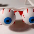 Kính Halloween Mắt Đỏ Ngầu (Bloodshot Eyes Glasses) - Thumbnail 4