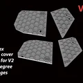 Tấm HEX Hinge Cover (Version 2) cho bộ bản lề 270 độ - Thumbnail 1