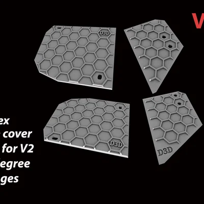 Tấm HEX Hinge Cover (Version 2) cho bộ bản lề 270 độ